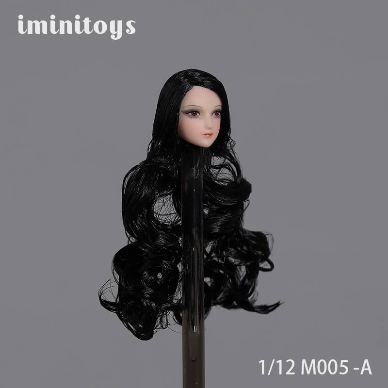 1/12 M005 anime beautiful girl head sculpture