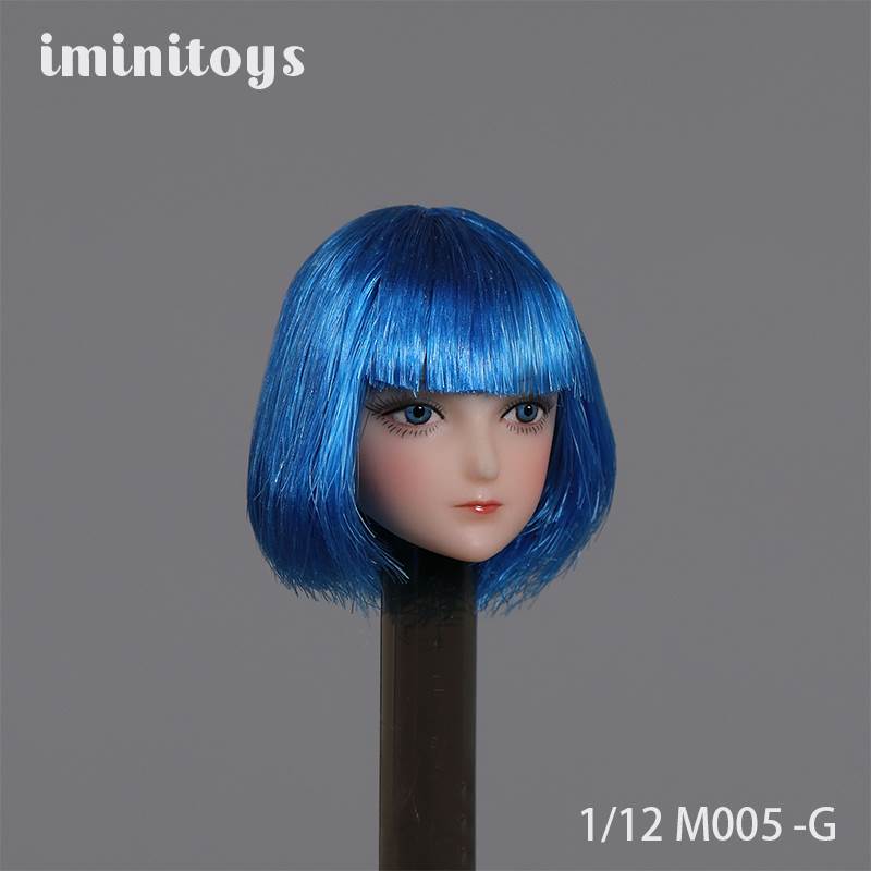 1/12 M005 anime beautiful girl head sculpture