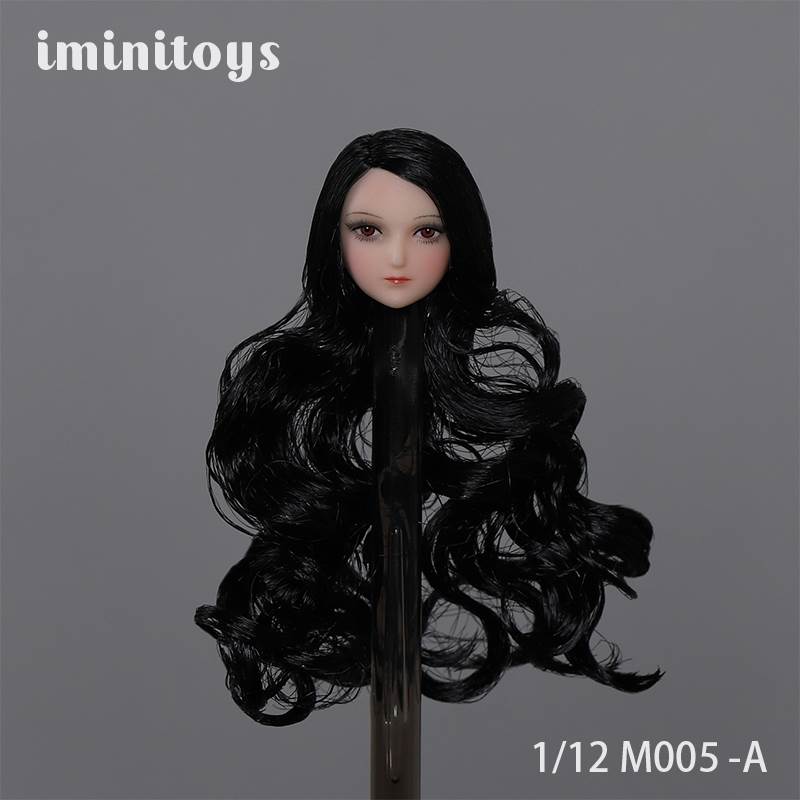 1/12 M005 anime beautiful girl head sculpture