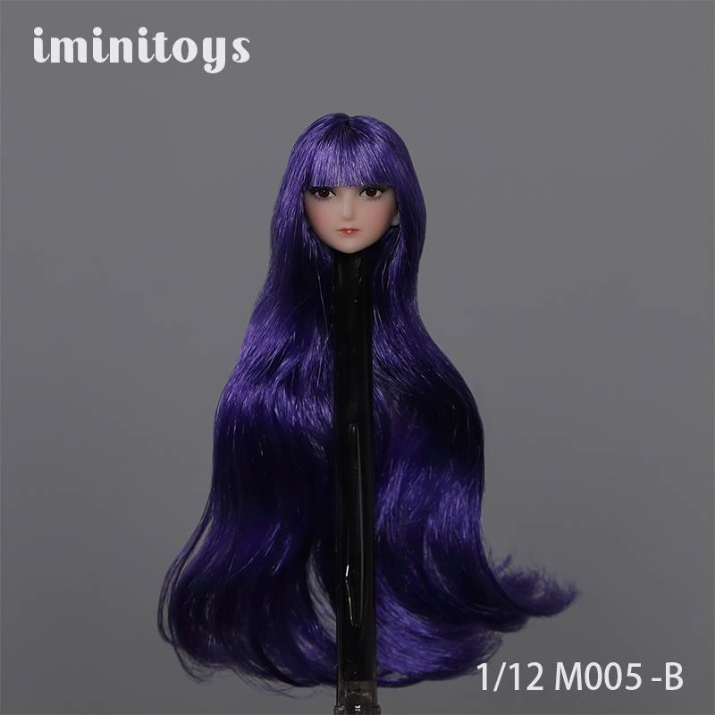 1/12 M005 anime beautiful girl head sculpture