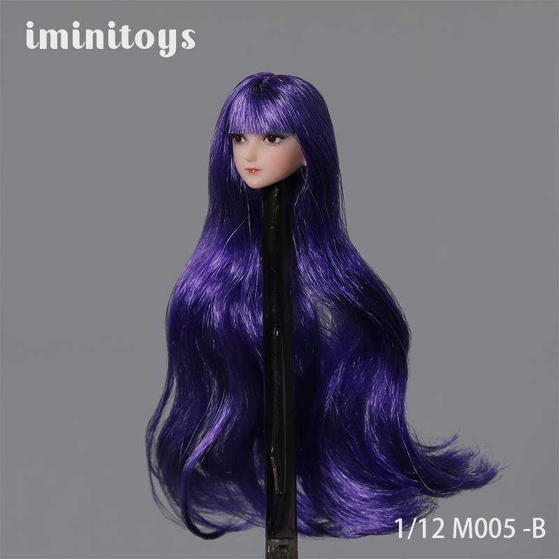 1/12 M005 anime beautiful girl head sculpture
