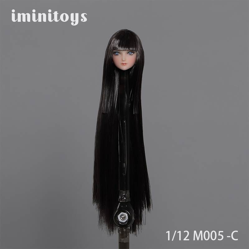 1/12 M005 anime beautiful girl head sculpture