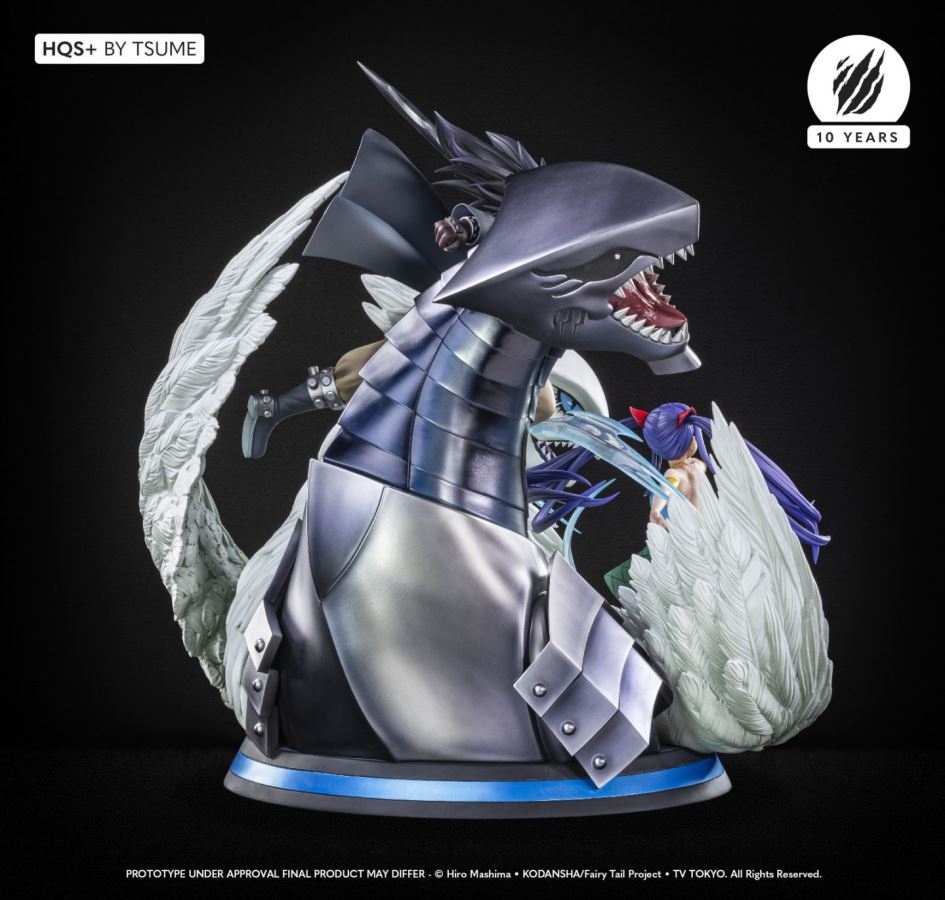 Tsume: Gajeel and Wendy in the new HQS + statue from - Fairy Tail
