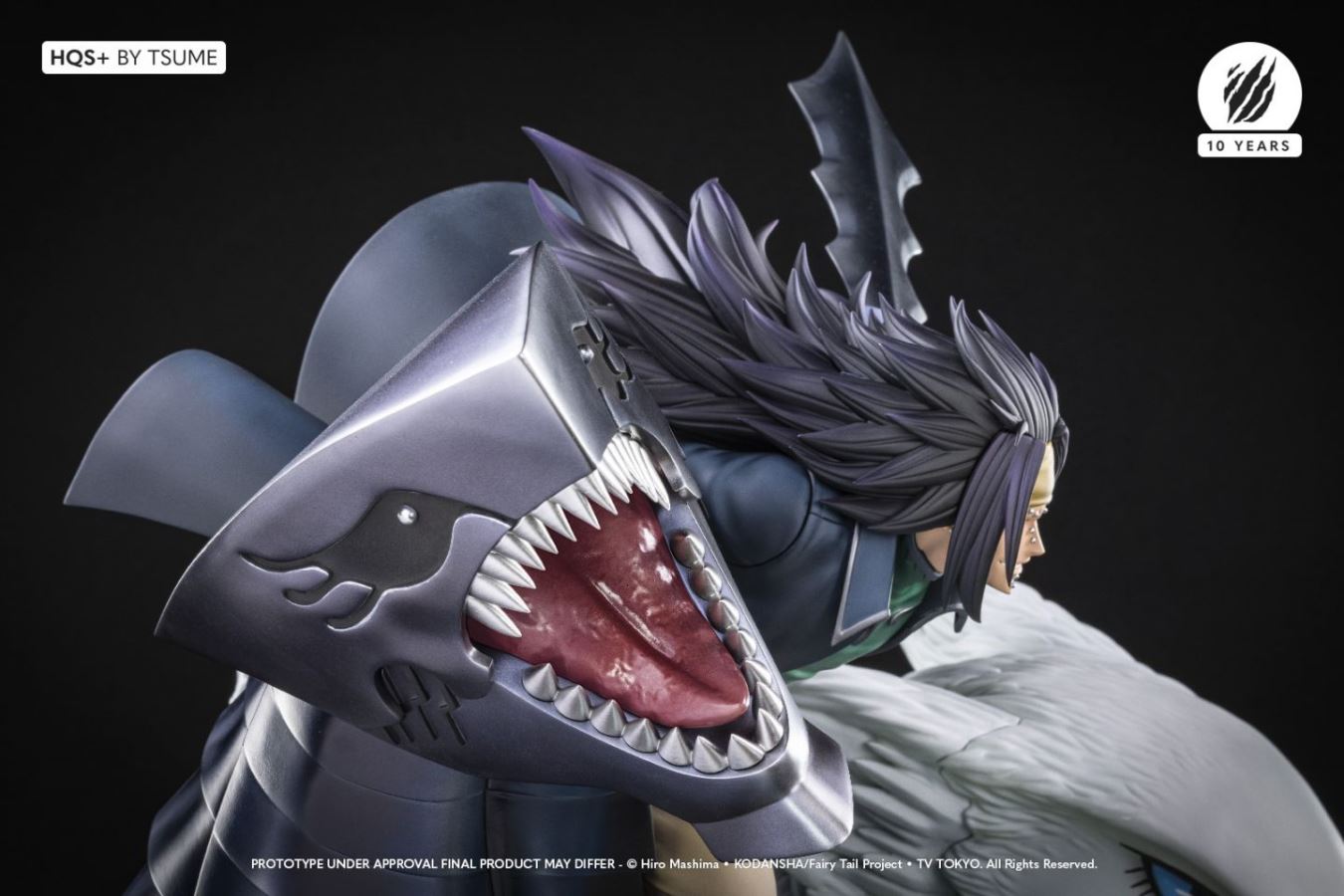 Tsume: Gajeel and Wendy in the new HQS + statue from - Fairy Tail