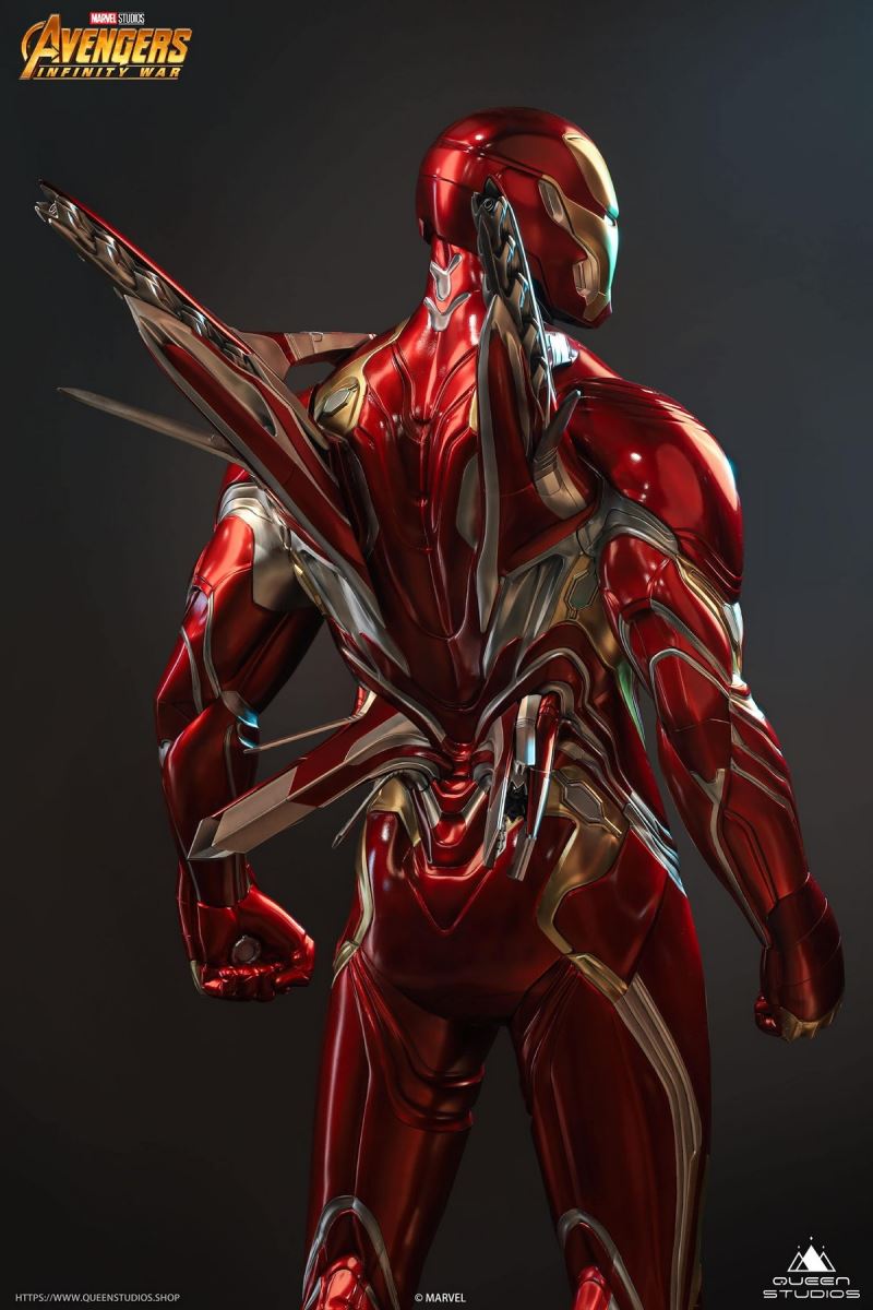1/2 Avenger 3: Infinite War - Iron Man MARK50 full-length portrait