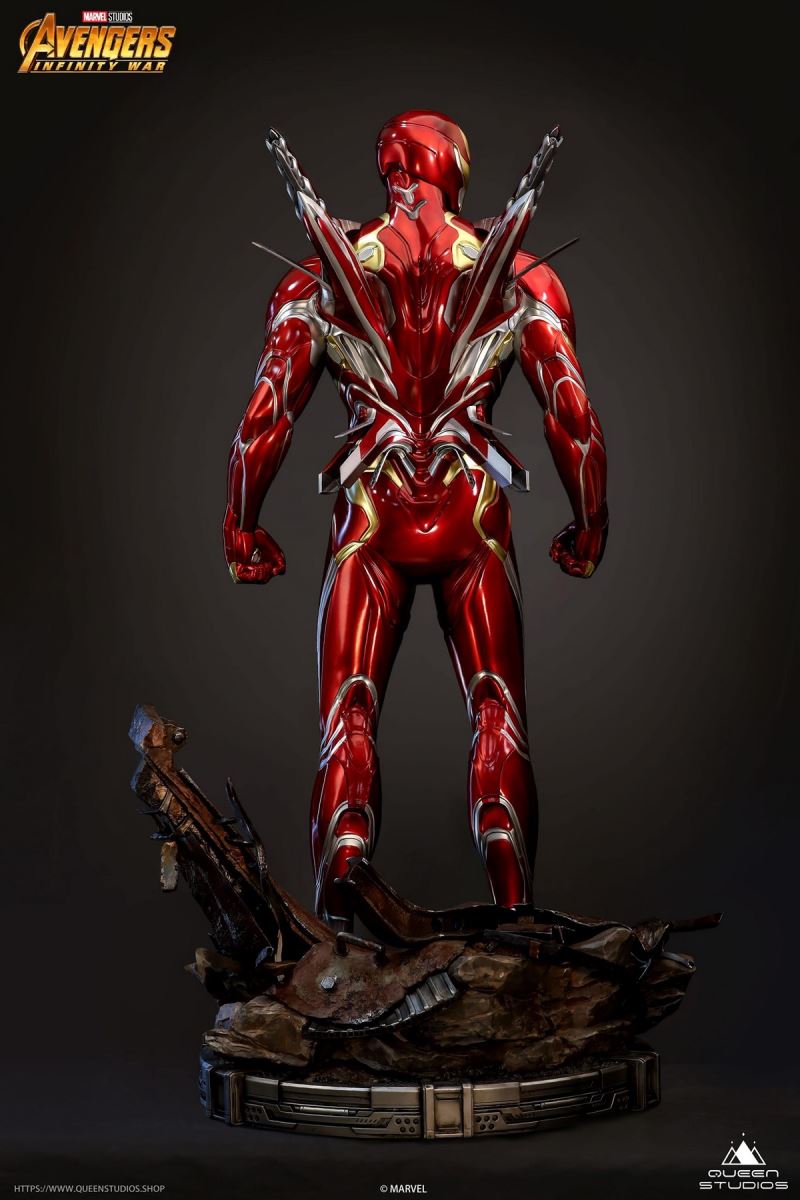 1/2 Avenger 3: Infinite War - Iron Man MARK50 full-length portrait