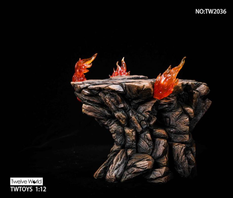 1/12 cliff scene platform