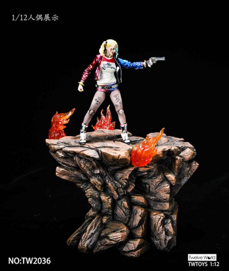 1/12 cliff scene platform