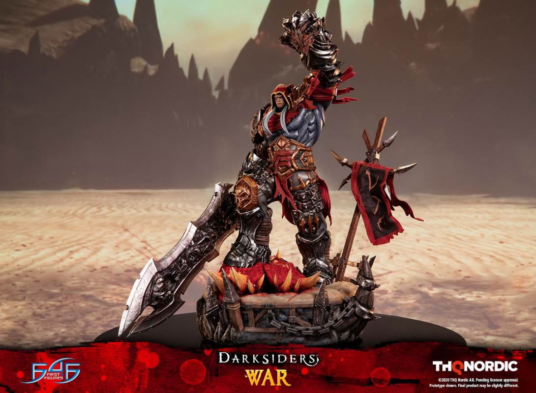 Darksiders - War Statue of the Four Horsemen of the Apocalypse