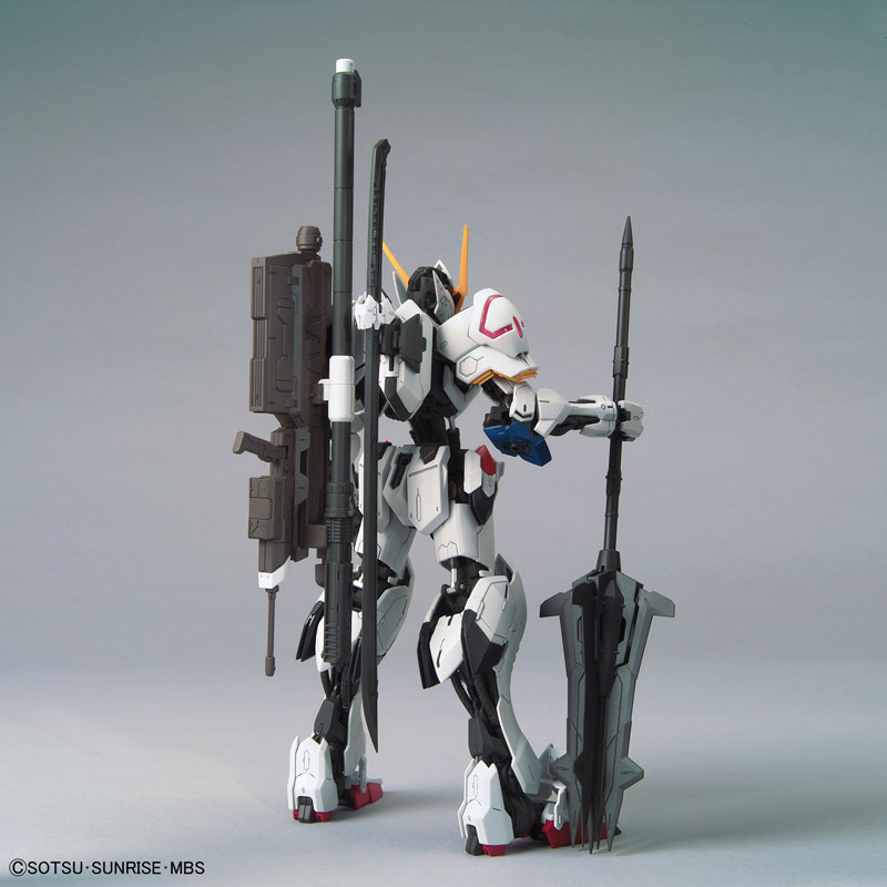 MG 1/100 Gundam Barbatos Plastic Model - Mobile Suit Gundam: Iron-Blooded Orphans
