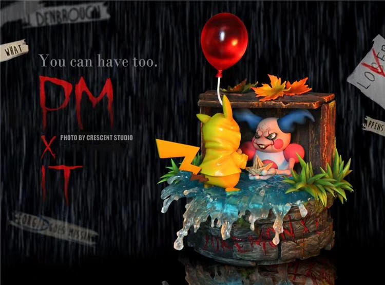 IT - Mr. Mime abducts Pikachu