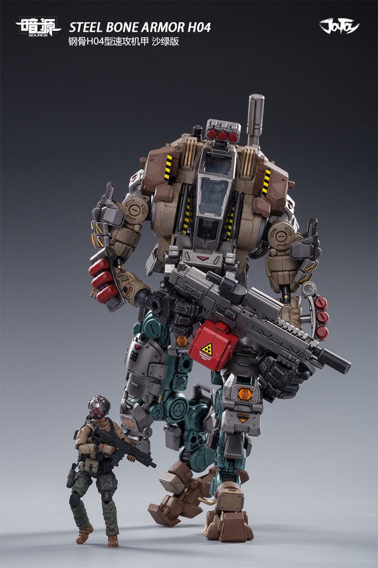 JOYTOY 1/25 STEEL BONE Armor H04 Desert Green Ver.