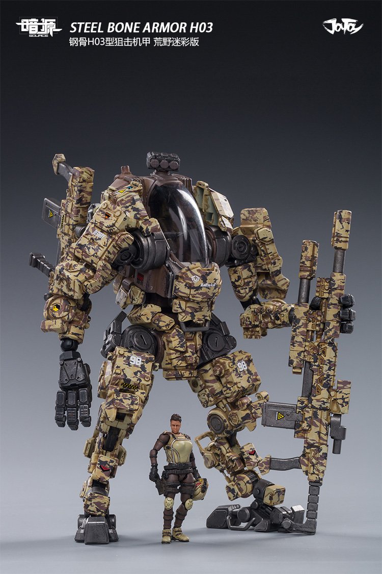 1/25 STEEL BONE Armor H03 Camo Ver