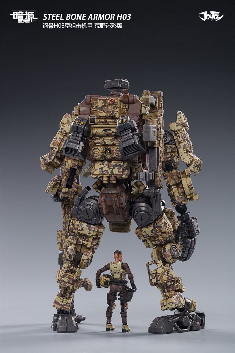 1/25 STEEL BONE Armor H03 Camo Ver