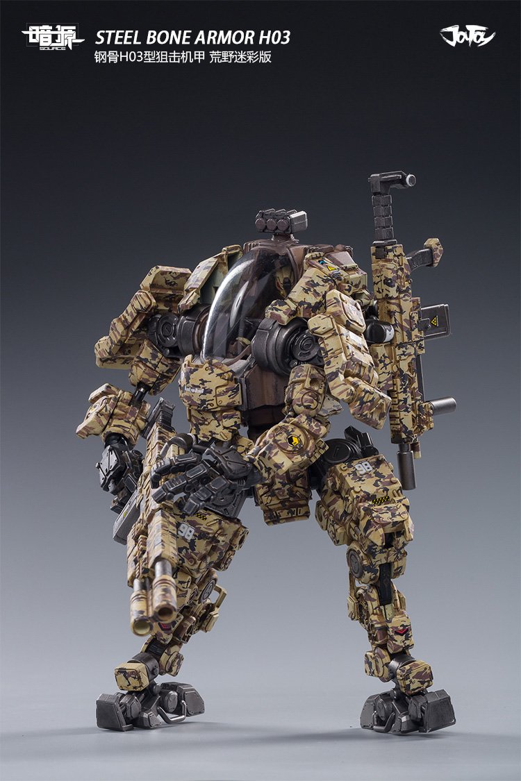 1/25 STEEL BONE Armor H03 Camo Ver