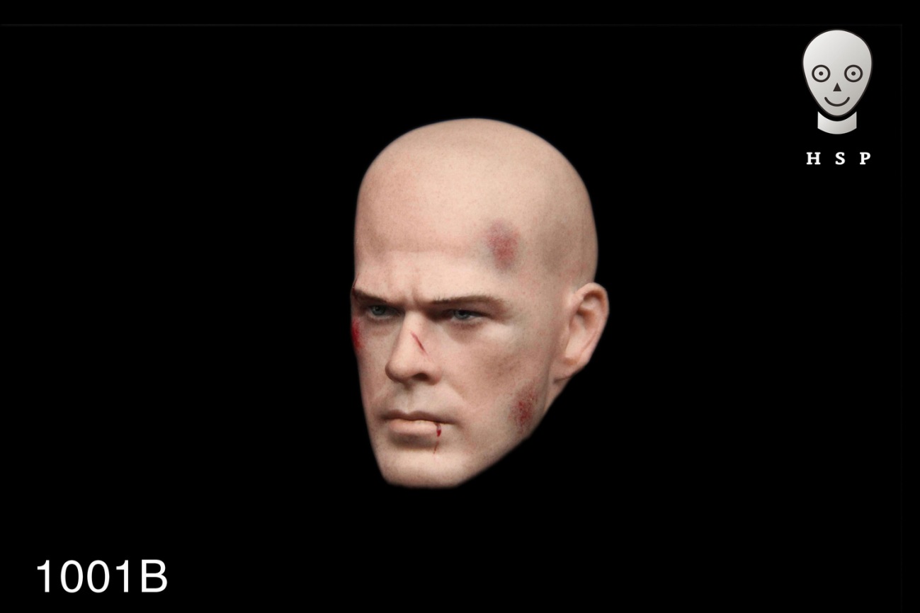 1/6 European men's head carving