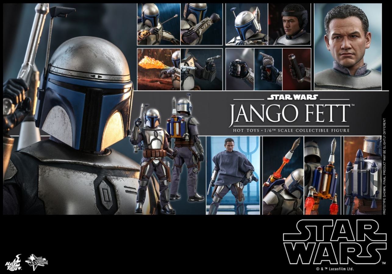 Star Wars Episide II : Attack of the Clones - Jango Fett 1/6