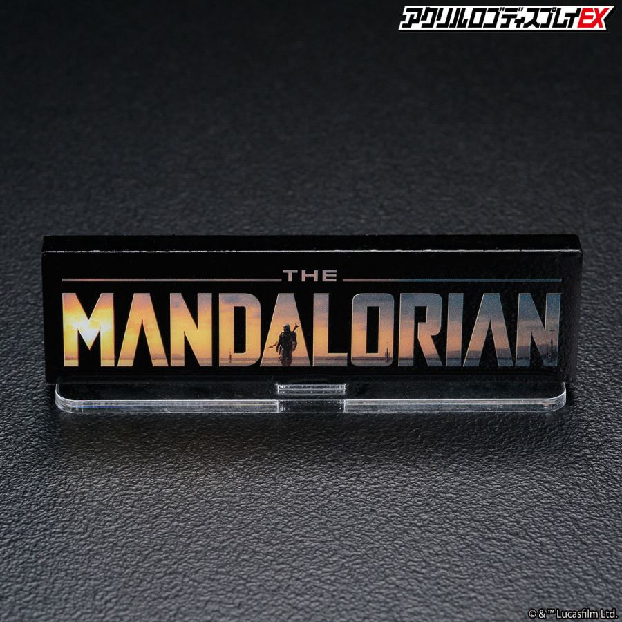 Acrylic logo display EX STAR WARS THE MANDALORIAN