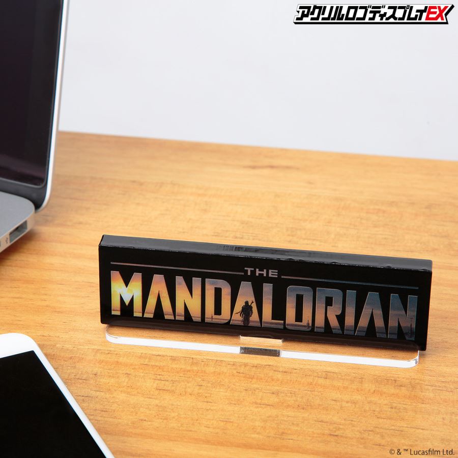 Acrylic logo display EX STAR WARS THE MANDALORIAN