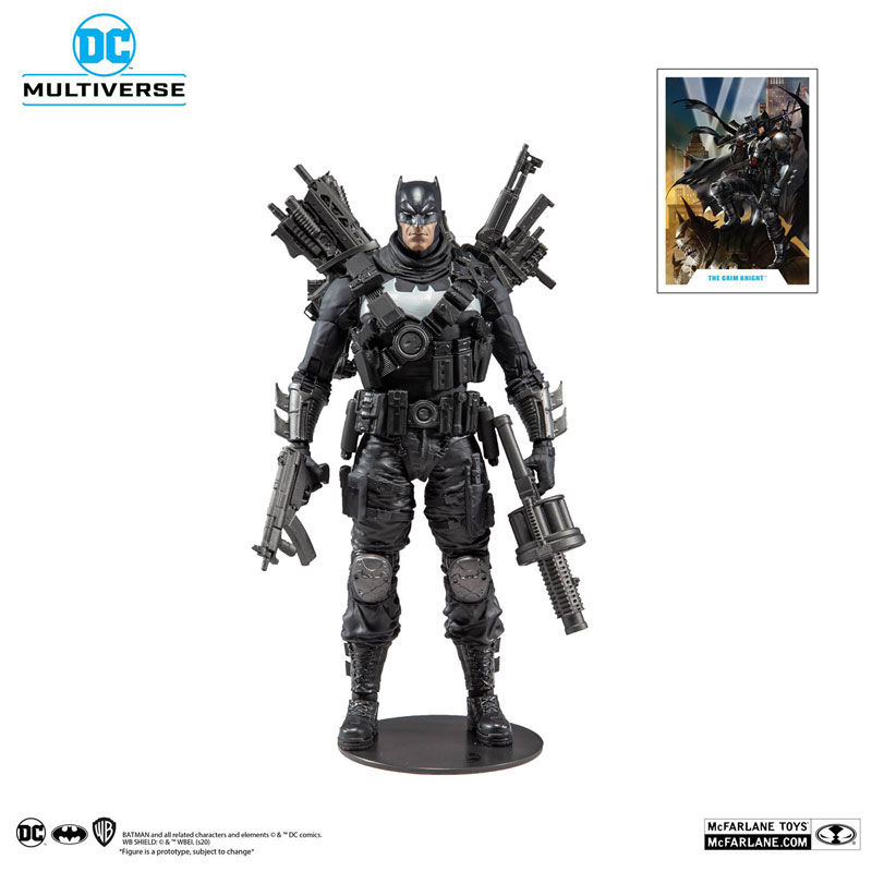 DC Comics DC Multiverse 7 Inch, Action Figure #032 Grim Knight