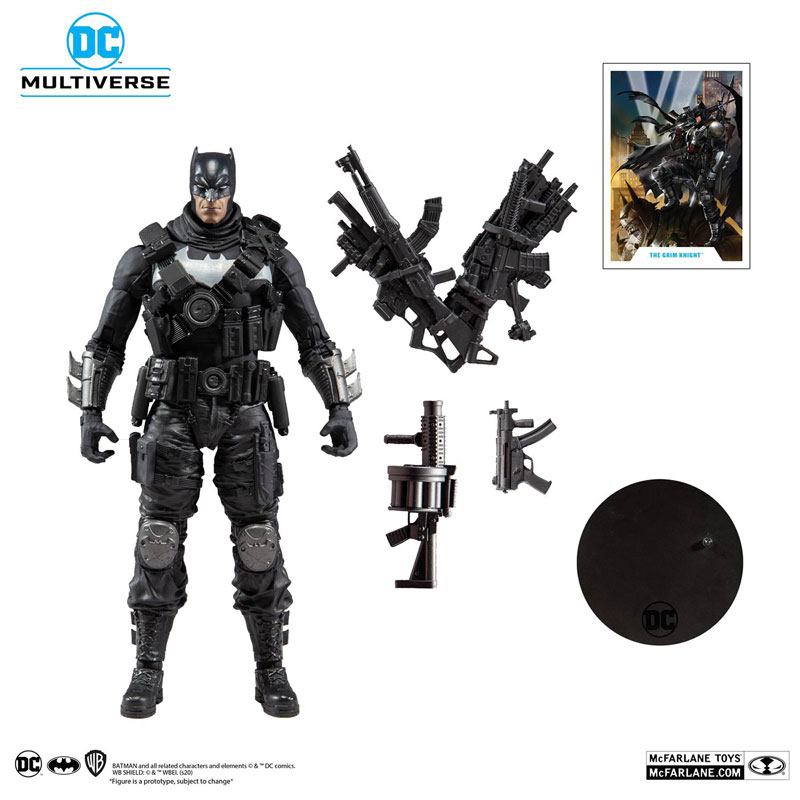 DC Comics DC Multiverse 7 Inch, Action Figure #032 Grim Knight