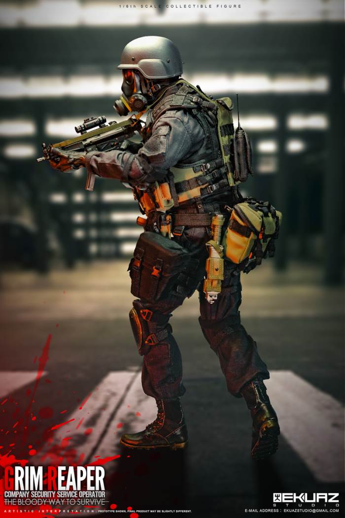 1/6 Reaper-CSS Special Forces Bloody Survival Doll
