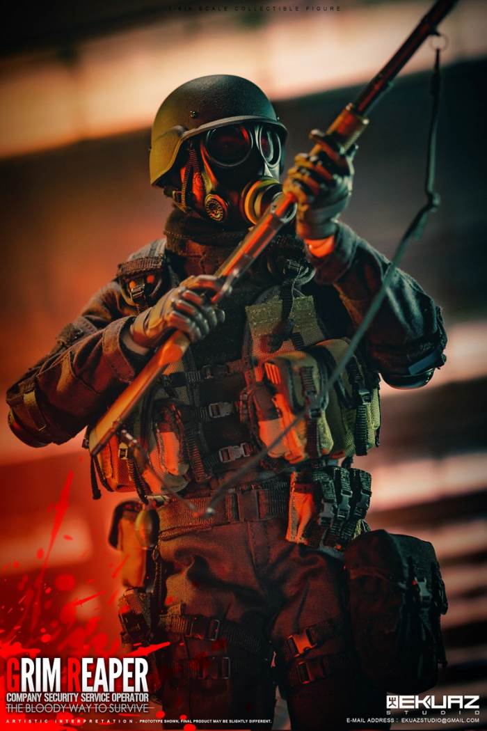 1/6 Reaper-CSS Special Forces Bloody Survival Doll