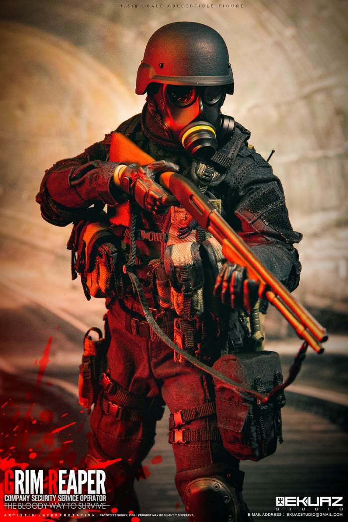 1/6 Reaper-CSS Special Forces Bloody Survival Doll