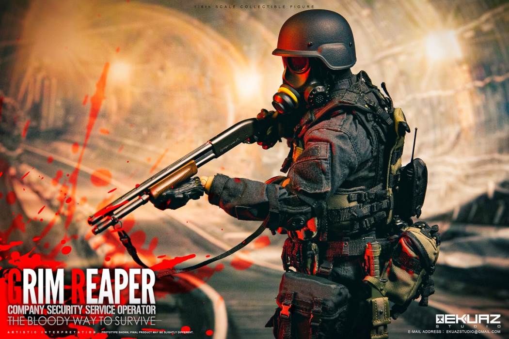 1/6 Reaper-CSS Special Forces Bloody Survival Doll