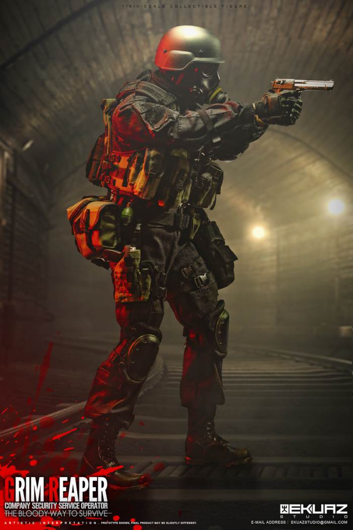 1/6 Reaper-CSS Special Forces Bloody Survival Doll
