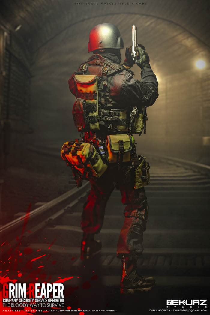 1/6 Reaper-CSS Special Forces Bloody Survival Doll