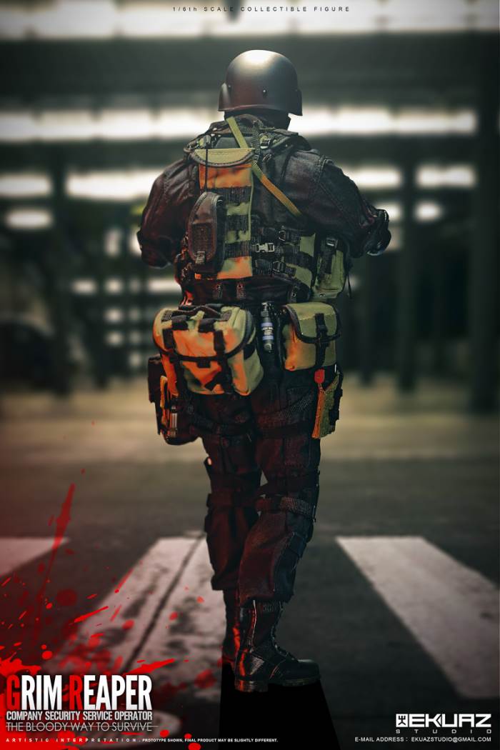 1/6 Reaper-CSS Special Forces Bloody Survival Doll