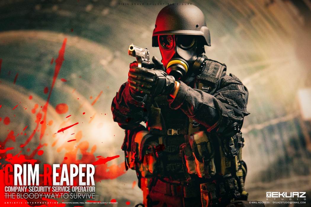 1/6 Reaper-CSS Special Forces Bloody Survival Doll