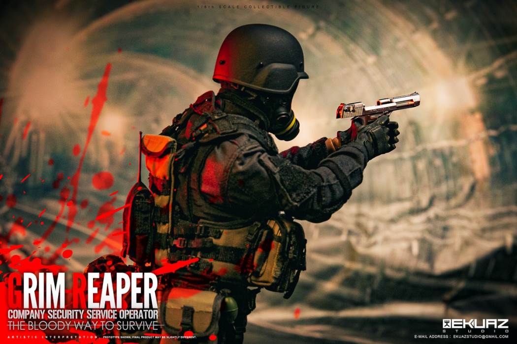 1/6 Reaper-CSS Special Forces Bloody Survival Doll