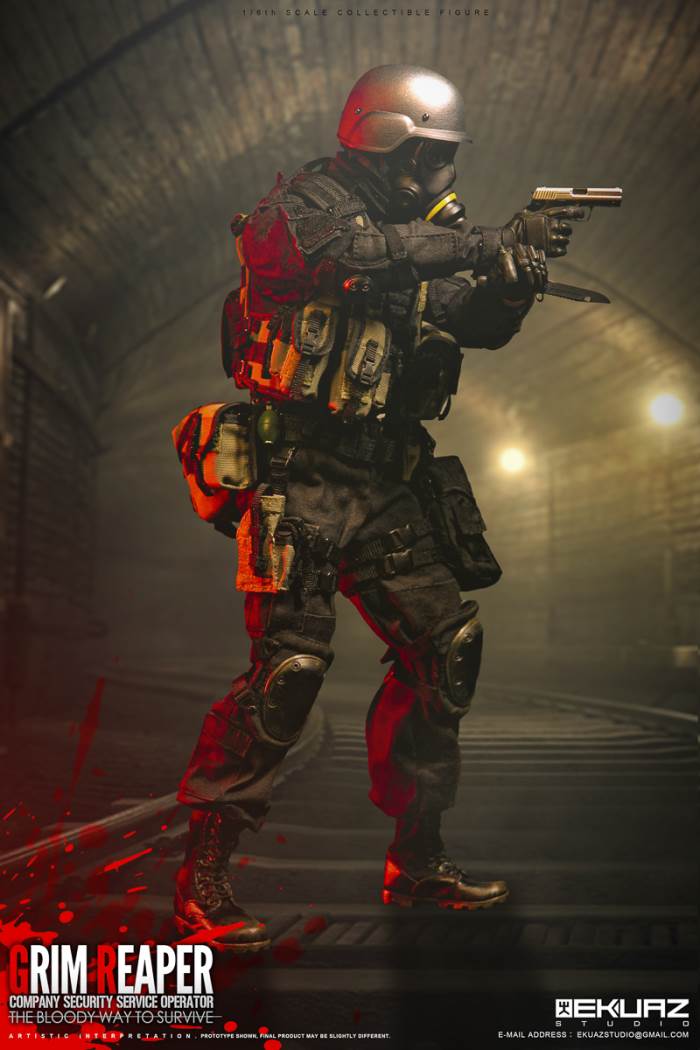 1/6 Reaper-CSS Special Forces Bloody Survival Doll