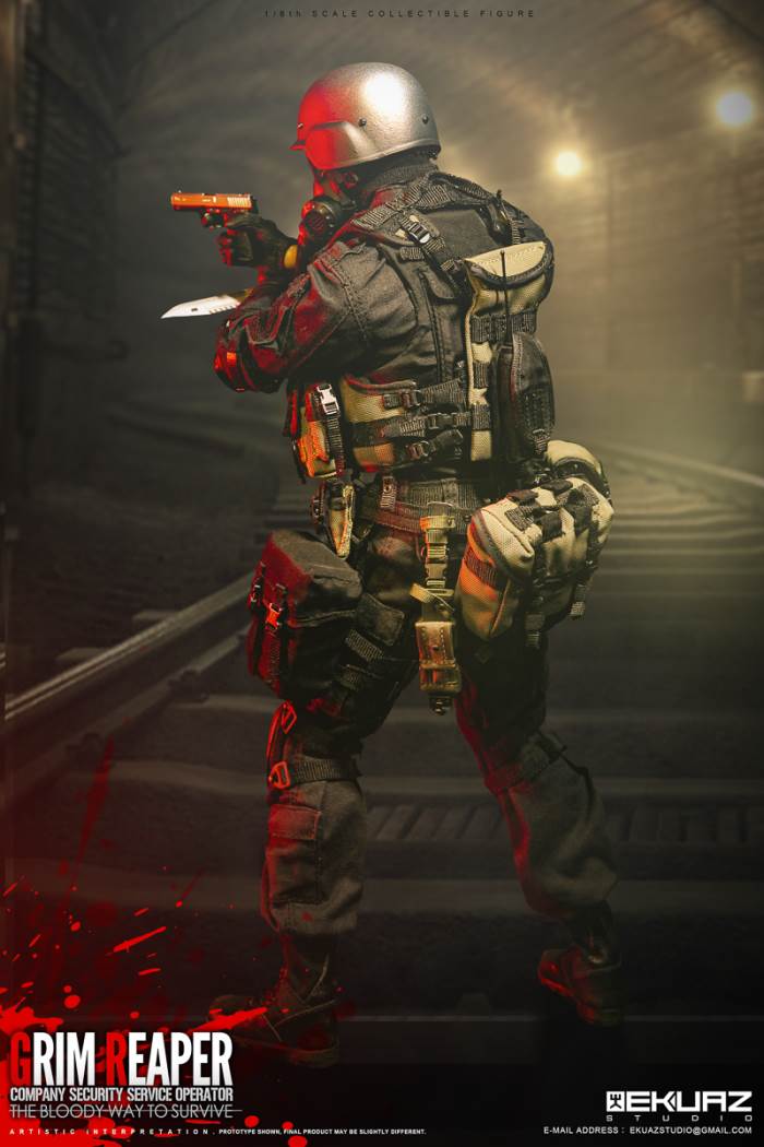 1/6 Reaper-CSS Special Forces Bloody Survival Doll