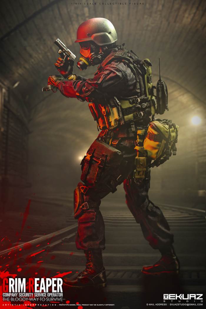 1/6 Reaper-CSS Special Forces Bloody Survival Doll