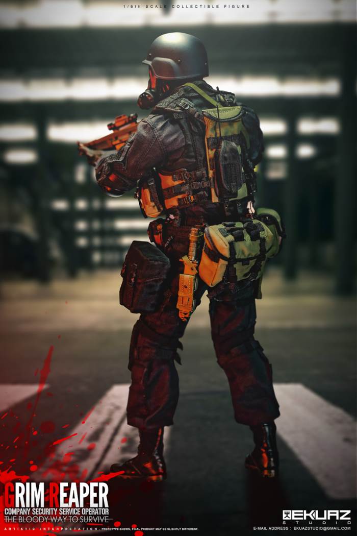 1/6 Reaper-CSS Special Forces Bloody Survival Doll