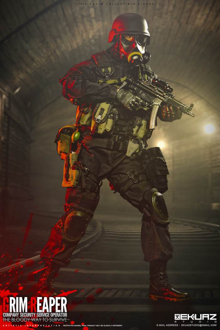 1/6 Reaper-CSS Special Forces Bloody Survival Doll