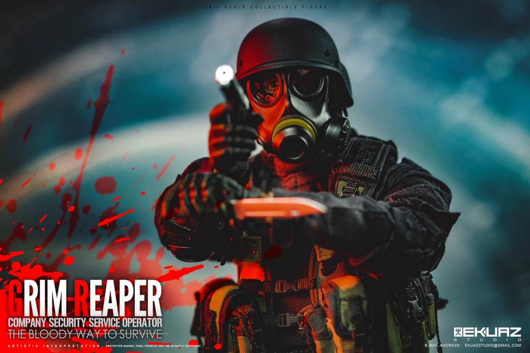 1/6 Reaper-CSS Special Forces Bloody Survival Doll