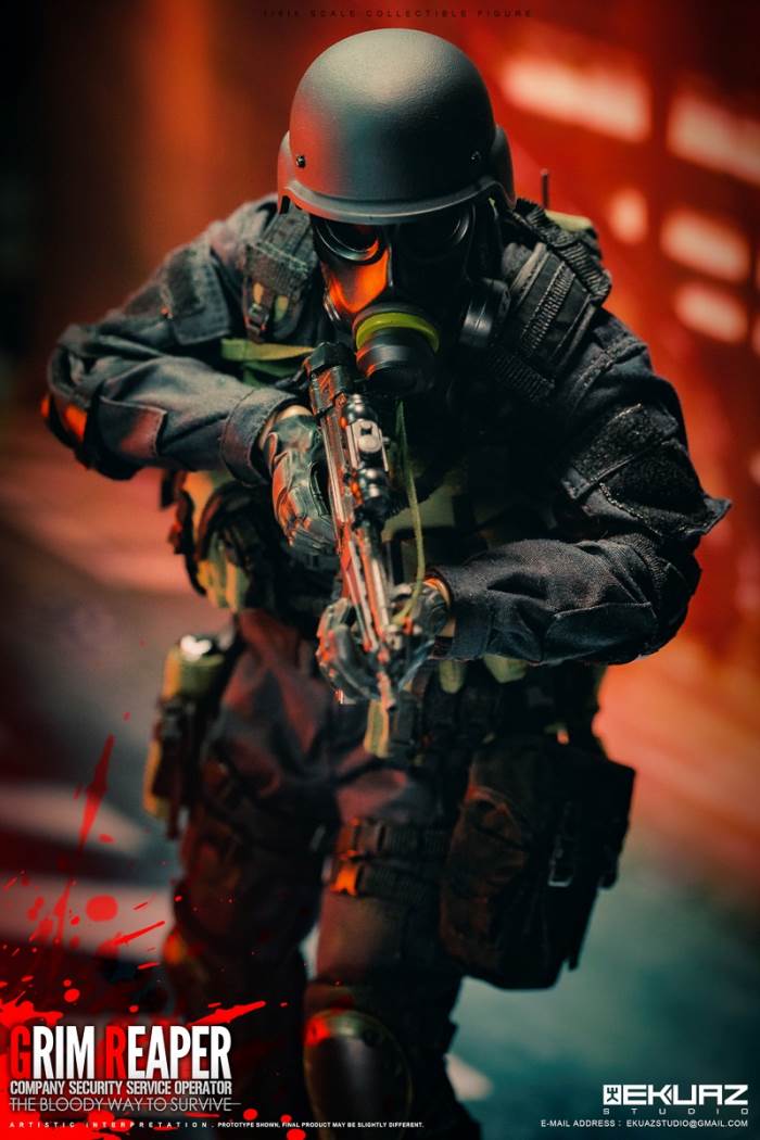 1/6 Reaper-CSS Special Forces Bloody Survival Doll