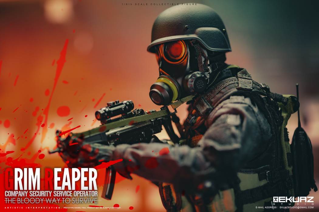 1/6 Reaper-CSS Special Forces Bloody Survival Doll