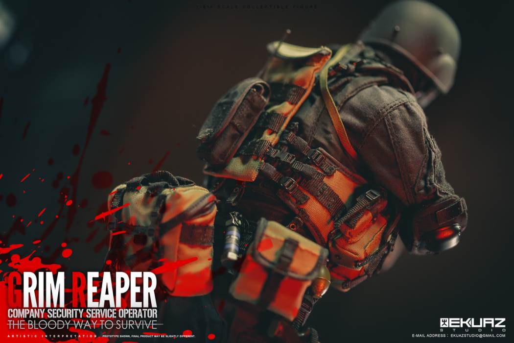 1/6 Reaper-CSS Special Forces Bloody Survival Doll
