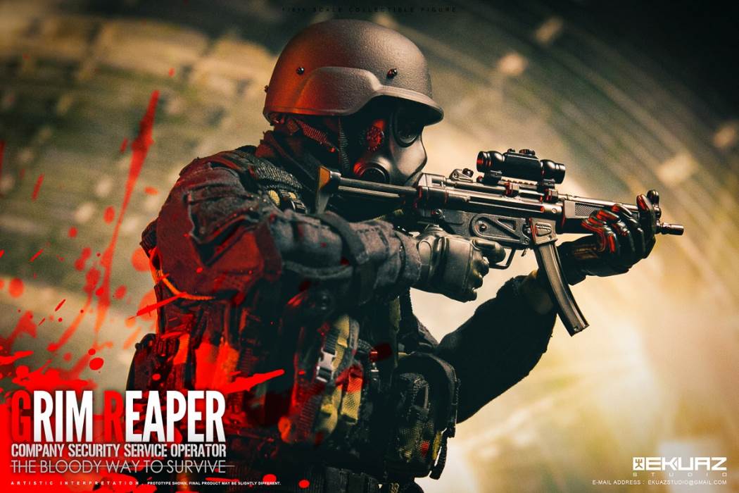 1/6 Reaper-CSS Special Forces Bloody Survival Doll