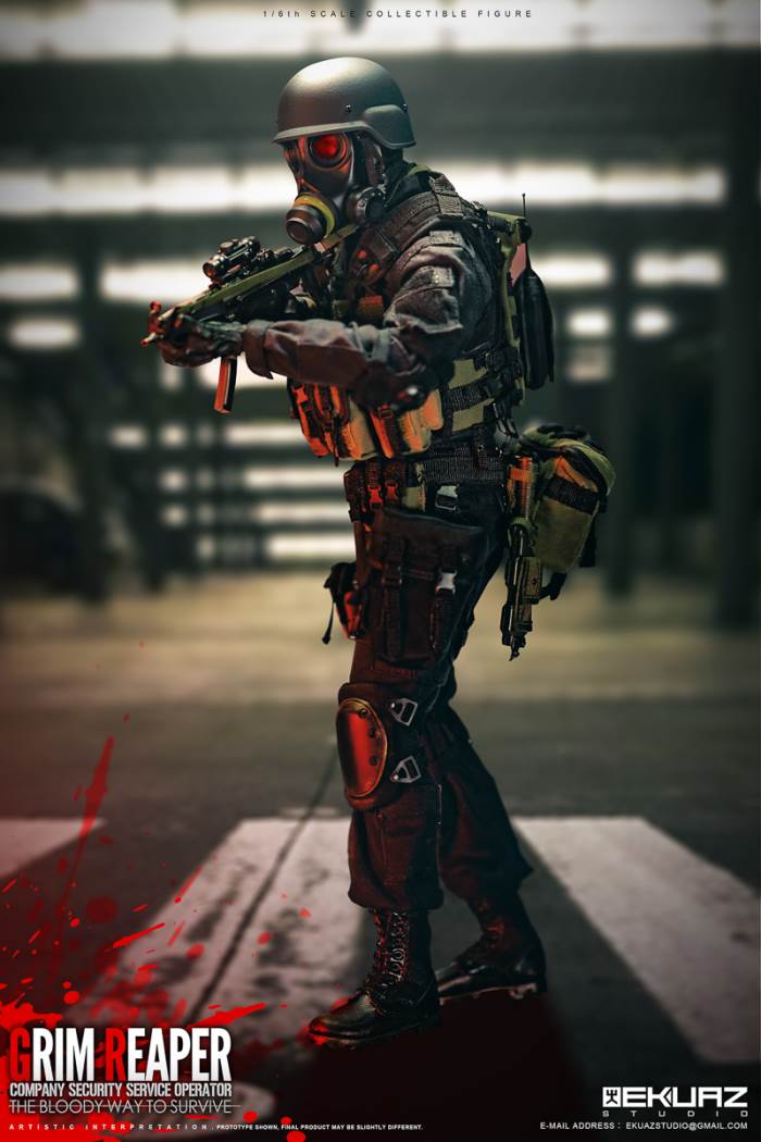 1/6 Reaper-CSS Special Forces Bloody Survival Doll