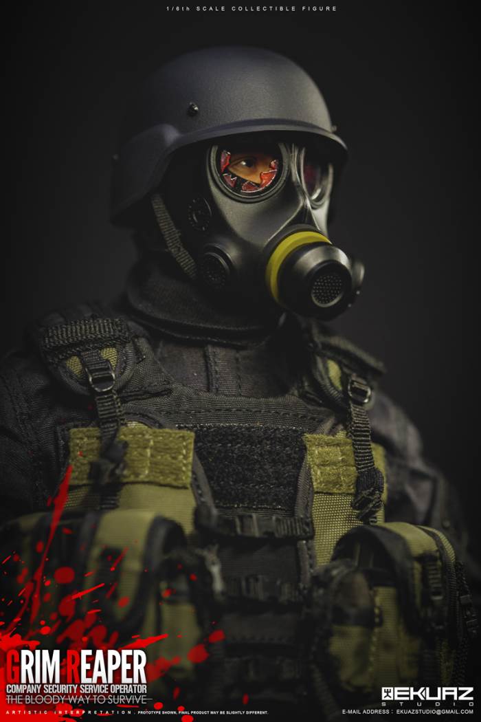 1/6 Reaper-CSS Special Forces Bloody Survival Doll