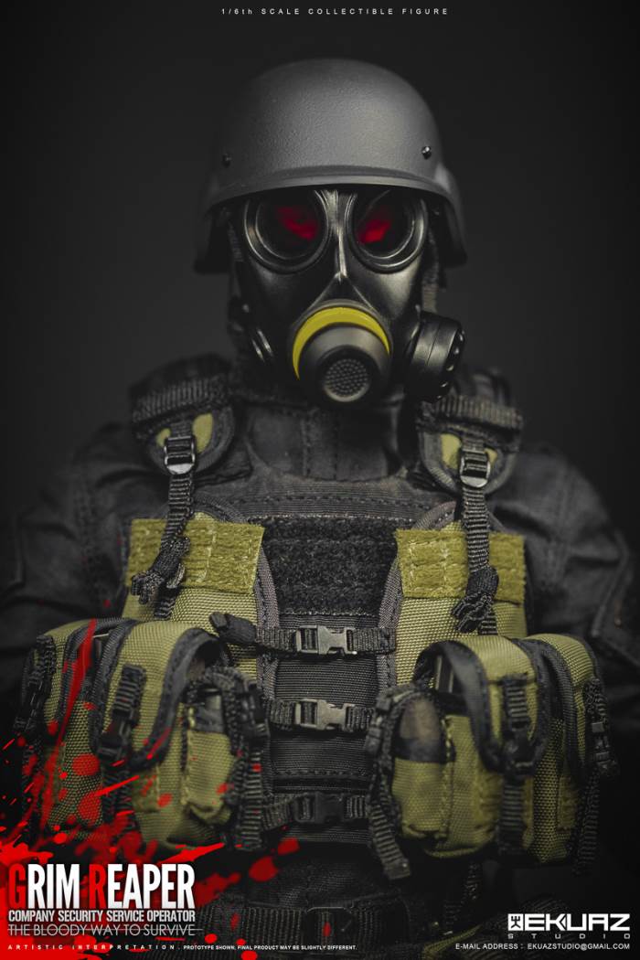 1/6 Reaper-CSS Special Forces Bloody Survival Doll