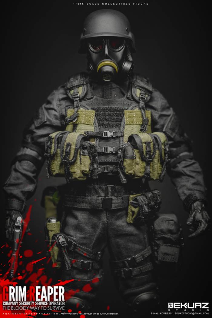 1/6 Reaper-CSS Special Forces Bloody Survival Doll