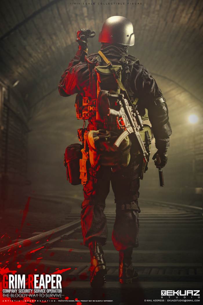 1/6 Reaper-CSS Special Forces Bloody Survival Doll