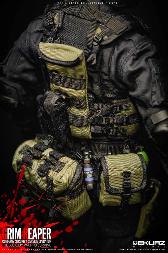1/6 Reaper-CSS Special Forces Bloody Survival Doll